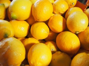 広島県産自然農法のレモン